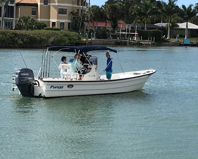 26' Panga Fishing & Dive Boat Rental in Venice, FL