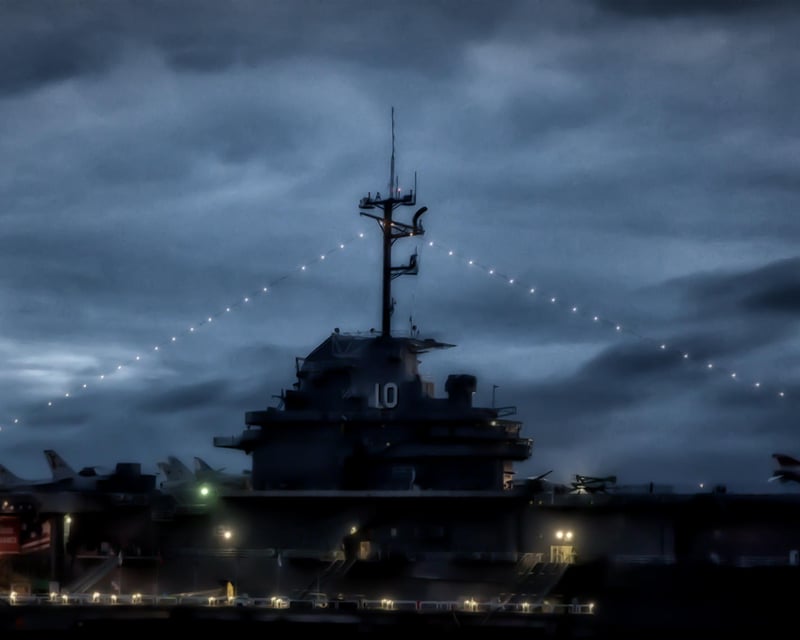 USS Yorktown Ghost Tour After Dark in Charleston