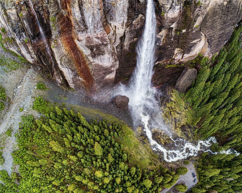 Explore Bridal Veil Falls & Social Tunnel in Telluride