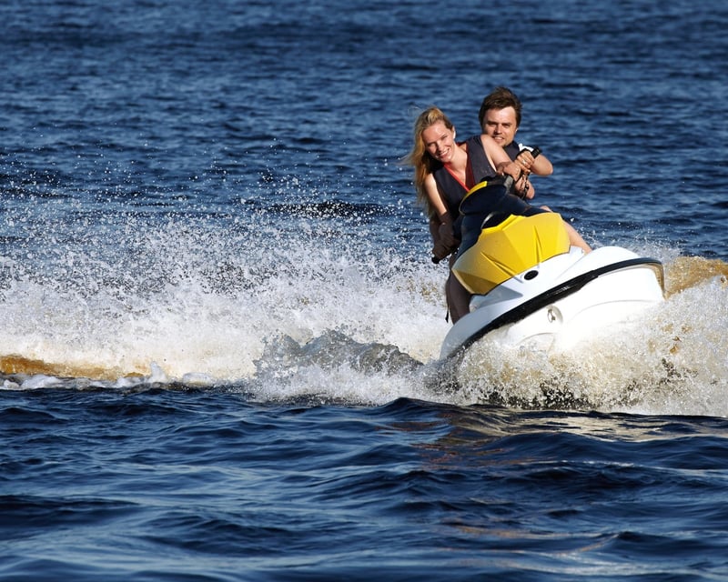 Tybee Island Jet Ski Rental by Cockspur Island Lighthouse