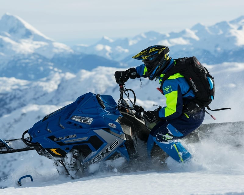Half-Day Snowmobile Rental in the Sawtooth Valley