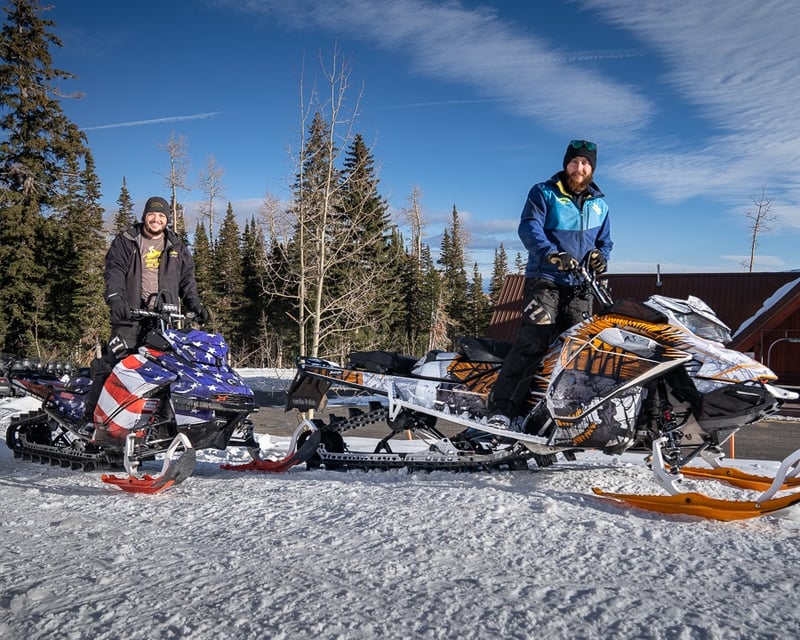 90-Minute Snowmobile Tour