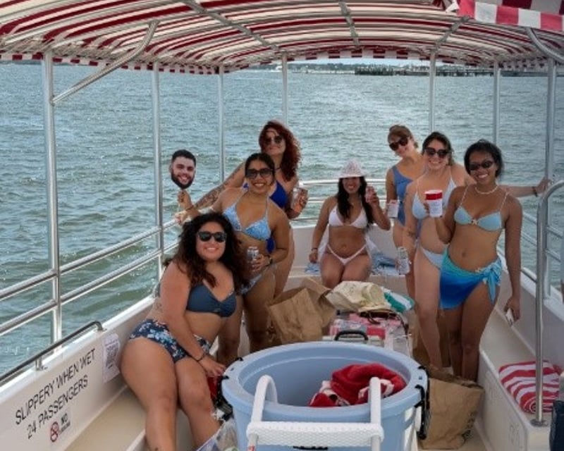 Private Bachelorette Boat Charter in Charleston Harbor