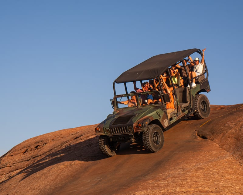 Sunset Hummer Tour on Hell's Revenge