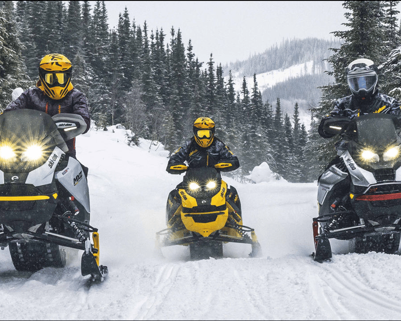 Full-Day Snowmobile Rentals in Summit County