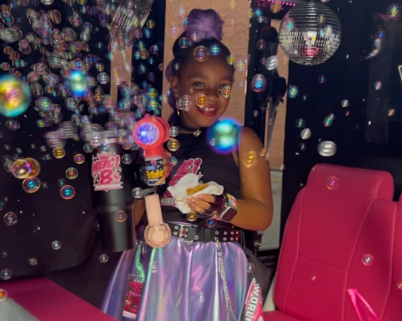 Private Kids Glow Karaoke Golf Cart Party in Houston