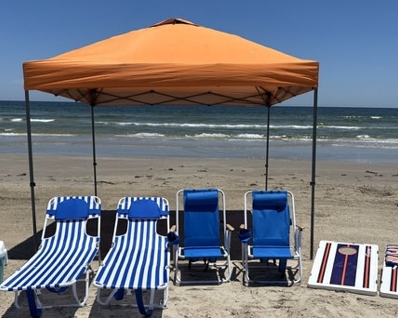 Beach Canopy Rental with Delivery in Corpus Christi