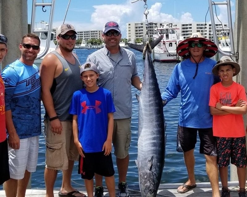 Private Gulf Fishing Charter in Destin on a 55' Boat