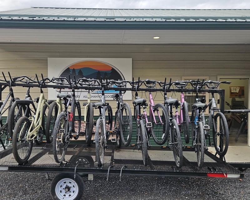 Ride the 16-Mile Cedar Creek Shuttle Bike Route