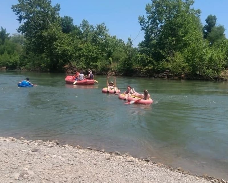 6-Mile River Float to Your Cabin in Pocahontas
