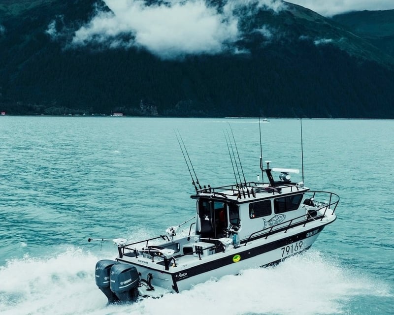 Kenai Fjords Guided Salmon Fishing Charter