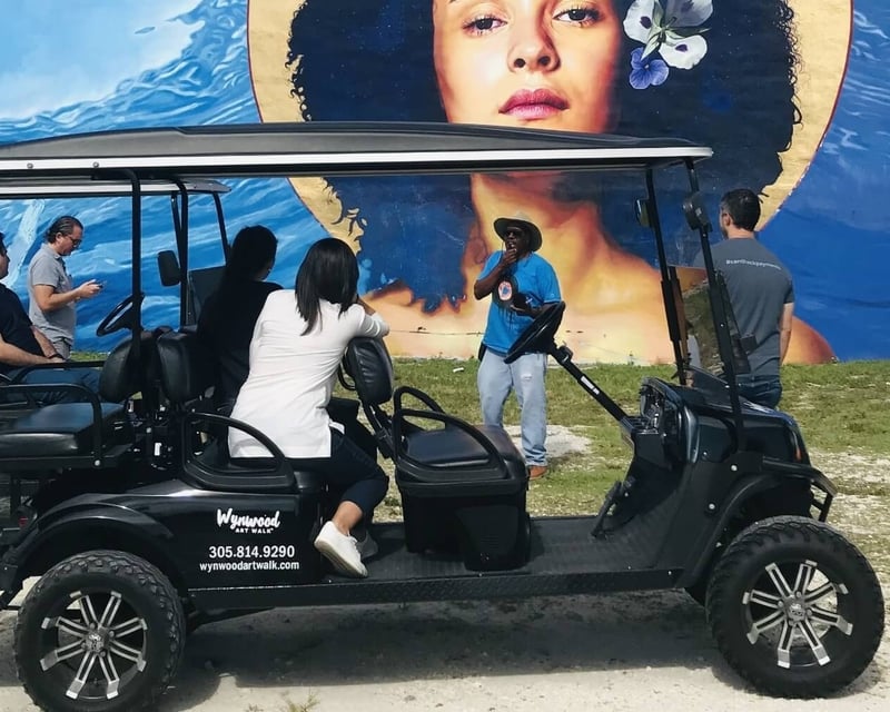 Wynwood Graffiti & Brewery Golf Cart Tour in Miami