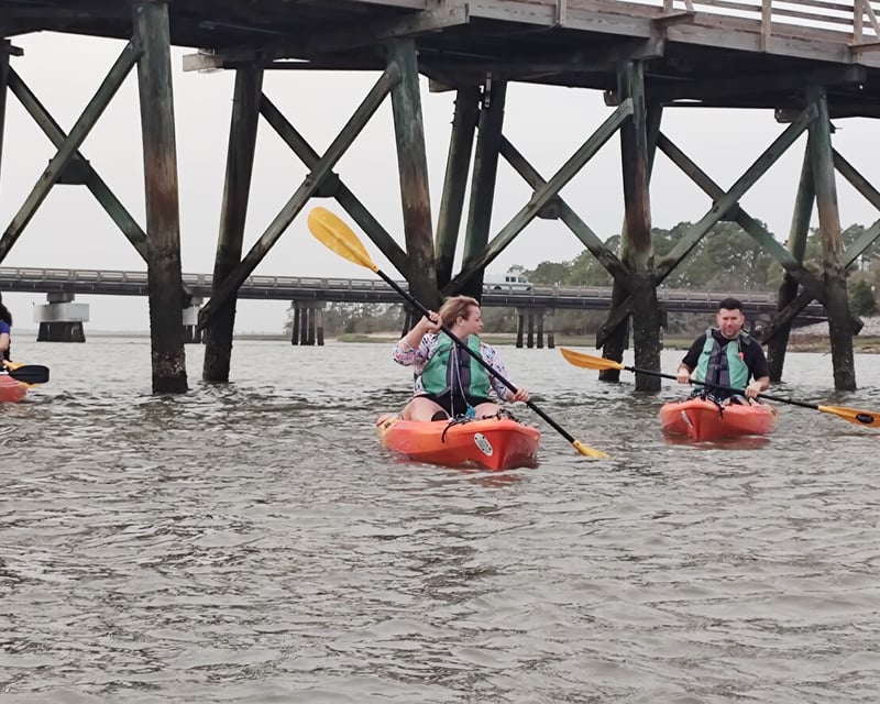 Beaufort Kayak Rental With Single & Tandem Options