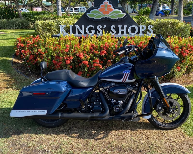 Harley Road Glide Motorcycle Rental in Waikoloa