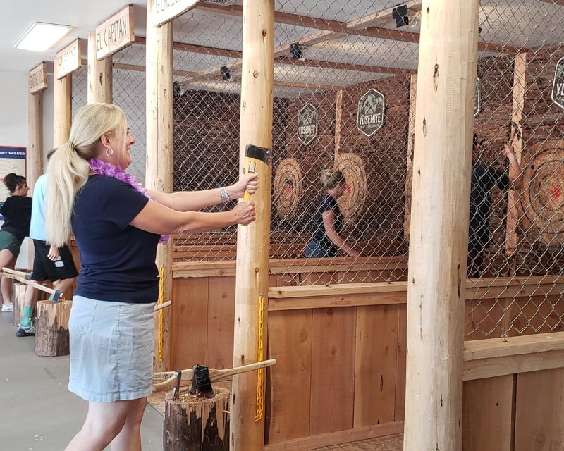 1-Hour Axe Throwing in Oakhurst