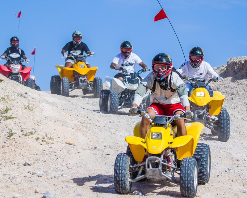 Ride an ATV in Nellis Dunes From Las Vegas