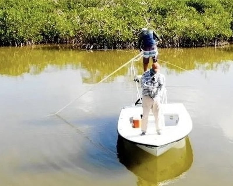 Inshore Fly & Light Tackle Fishing Charter in Cancun