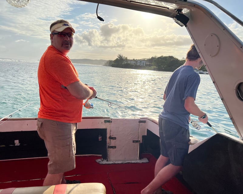 Shallow Trolling Fishing Charter in Ocho Rios