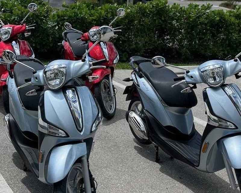 8-Hour Vespa Scooter Rental in Fort Myers Beach
