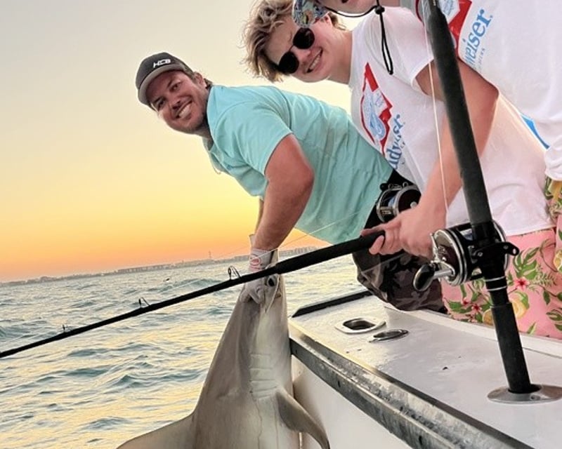 Private Offshore Shark Fishing Charter in Port Canaveral