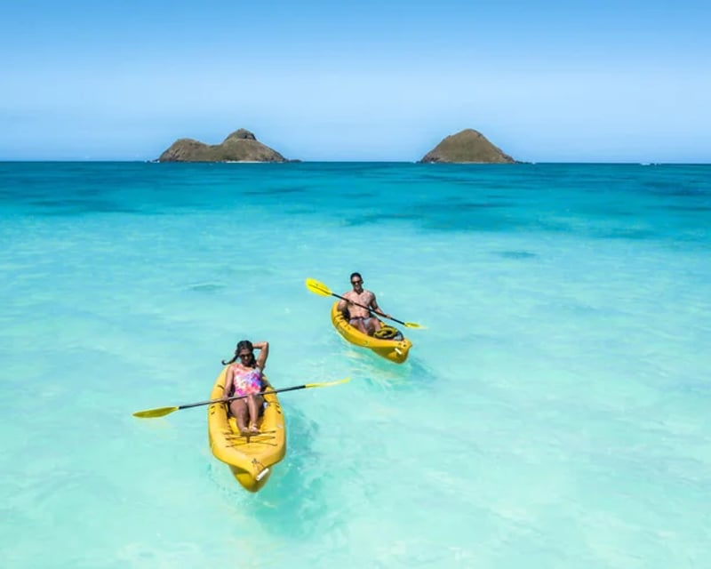 Kailua Popoi'a Island Guided Kayak Tour