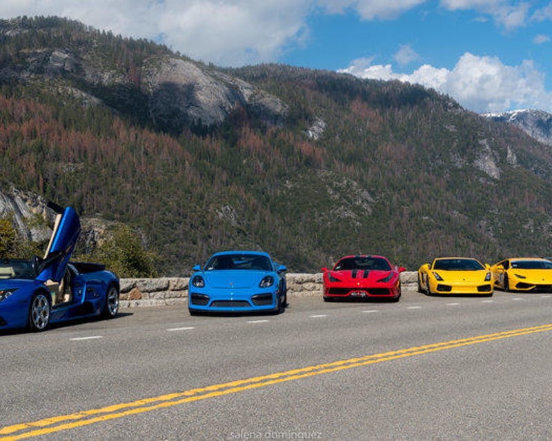 Yosemite 165-Mile Supercar Driving Tour