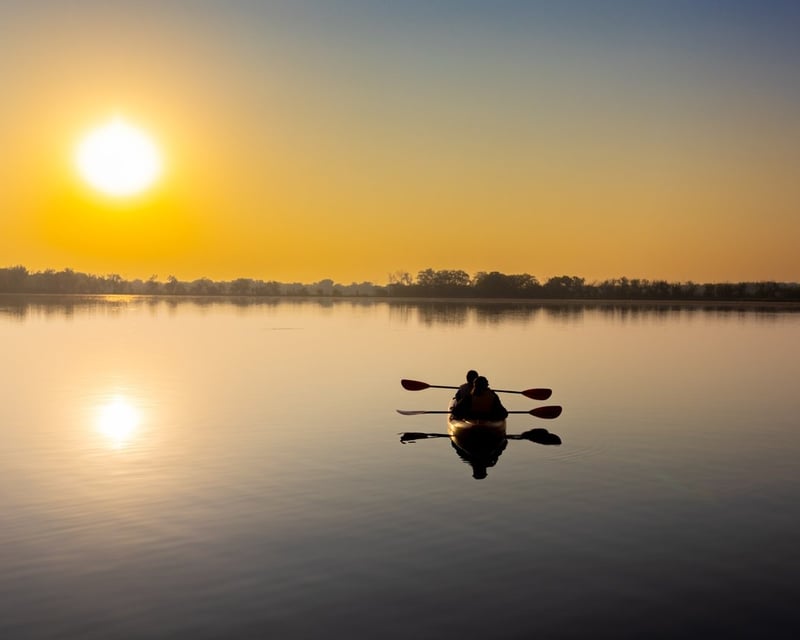 Sunrise Paddle Rental on Lake Wingra
