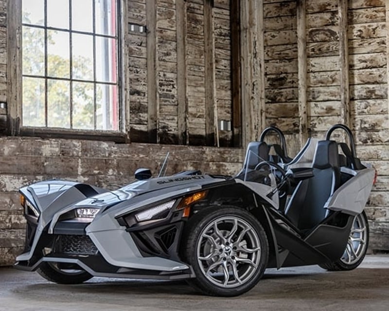 Open-Air Polaris Slingshot Rental in West Palm Beach