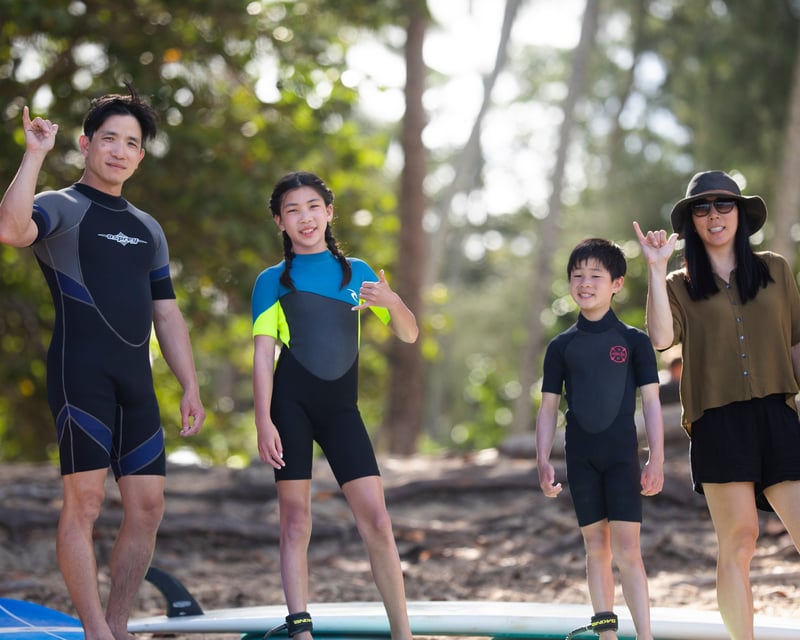 Private Family & Group Surf Lesson in Haleiwa