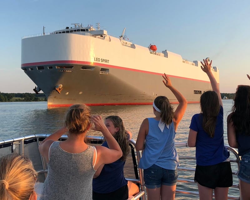 1-Hour Sightseeing Canal Cruise in Chesapeake City