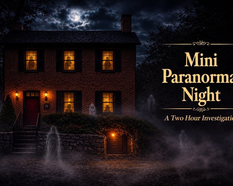 Gettysburg Paranormal Investigation at Farnsworth House