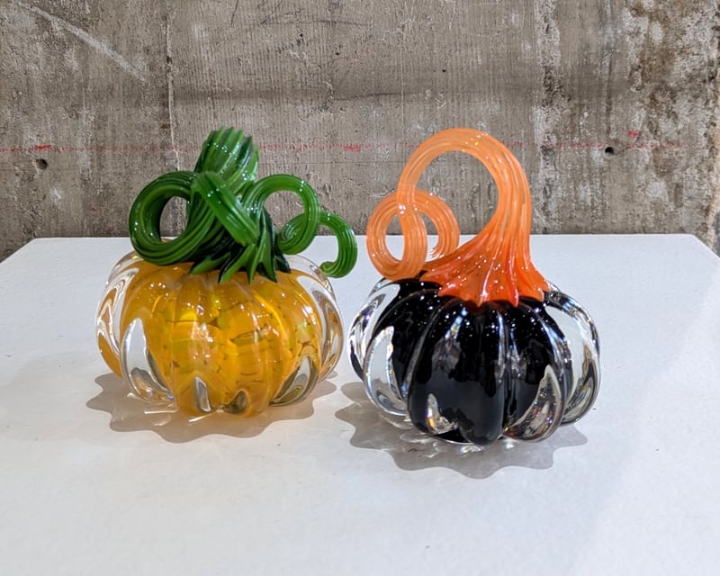 Mini Glass Pumpkin Making Class in Toledo
