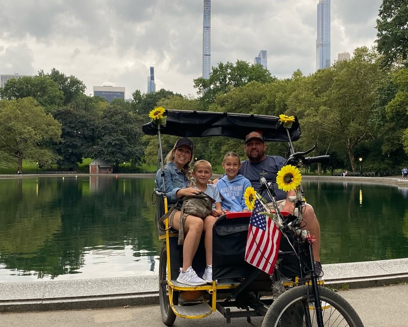 Private Central Park Pedicab Tour with Strawberry Fields