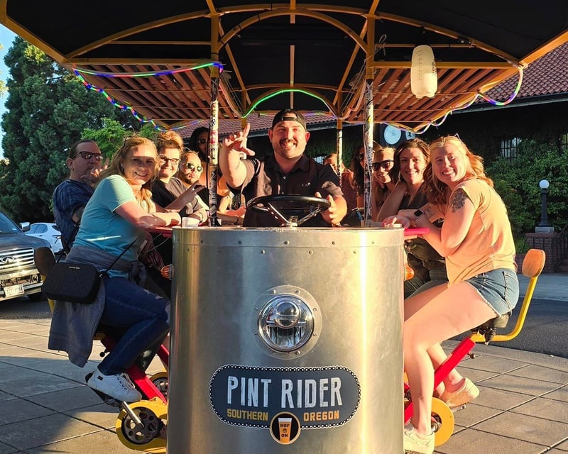 Private Party Bike Pub Crawl in Downtown Medford