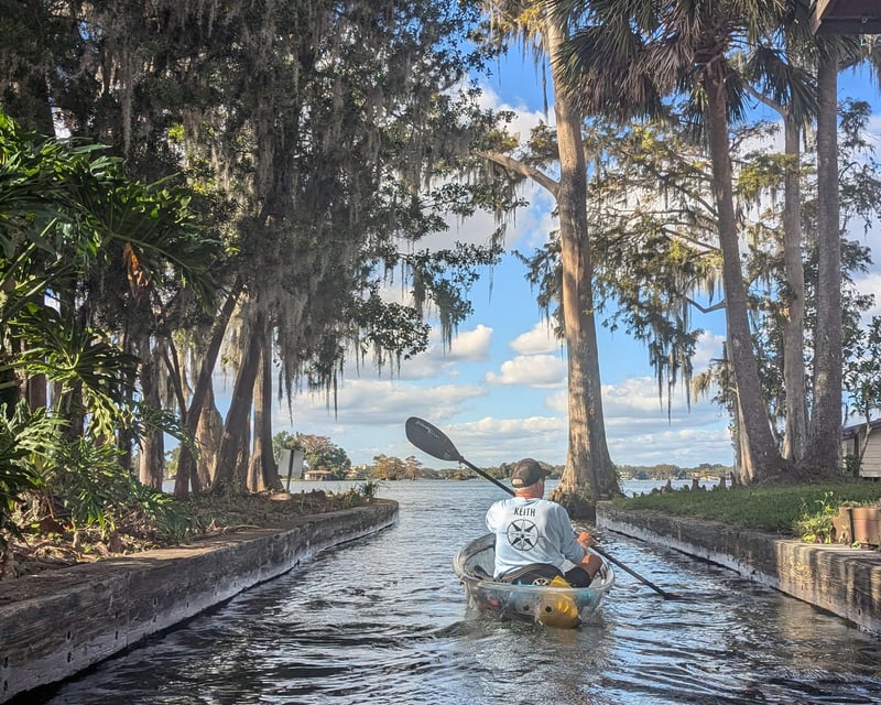 Private Clear Kayak Tour of Winter Park Lakes & Canals