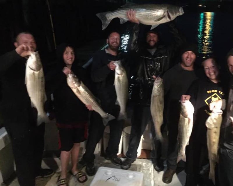 3-Hour Striped Bass Fishing Cruise in Hampton Beach