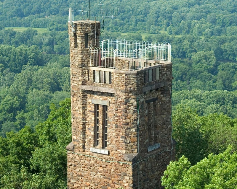 Observation Deck Visit at Bowman's Hill Tower