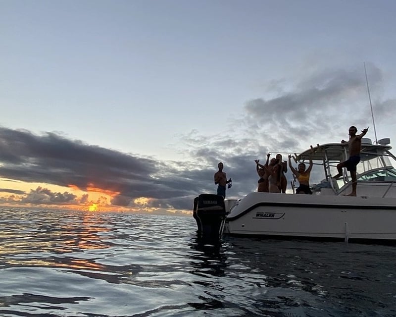 Cruise Oahu’s North Shore at Sunset
