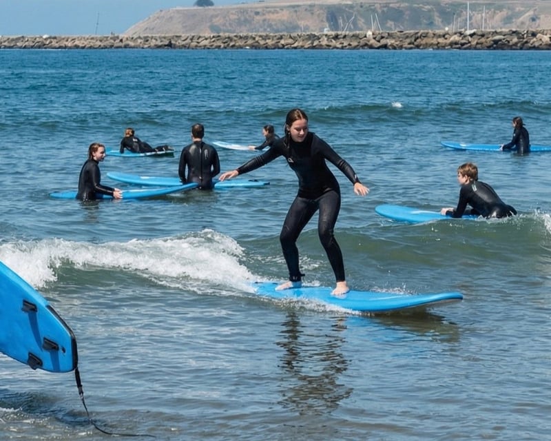 1.5-Hour Surf Lesson in Half Moon Bay
