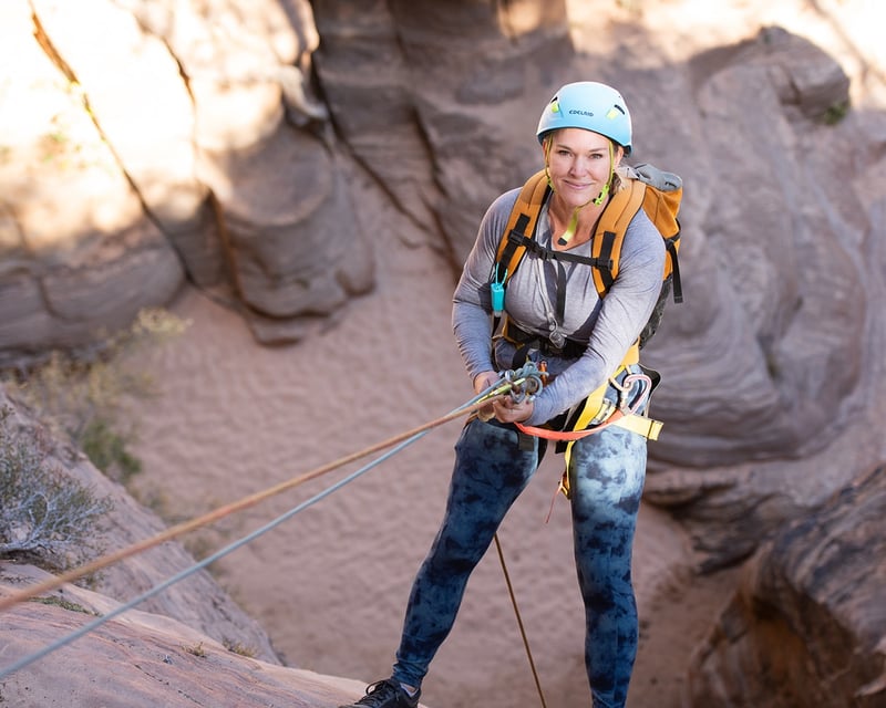 Canyoneering & Rappelling Private Tour Near Zion