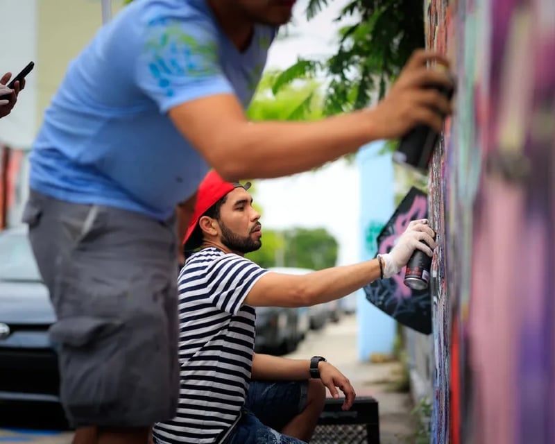 Graffiti Master Class with Street Artists in Miami