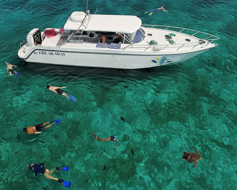 Private St. Thomas Yacht Charter to St. John Snorkel