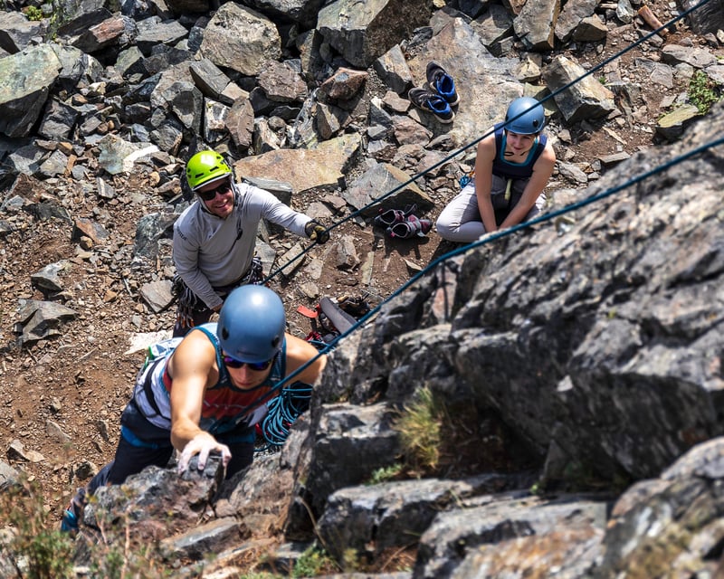 Half-Day Guided Rock Climbing in Summit County