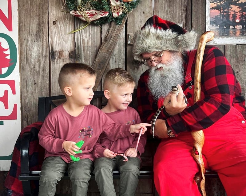 Atchafalaya Swamp Christmas Tour with Santa