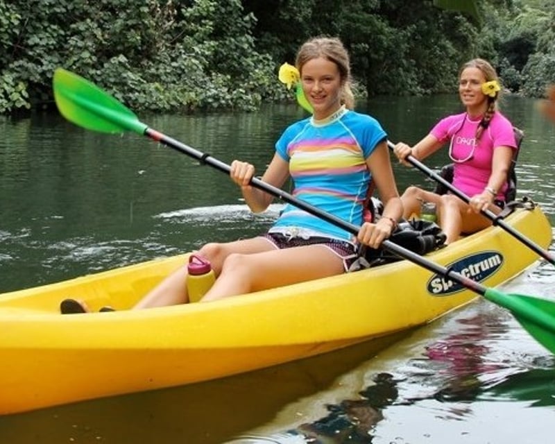 Self-Guided Kayak Rental on the Wailua River