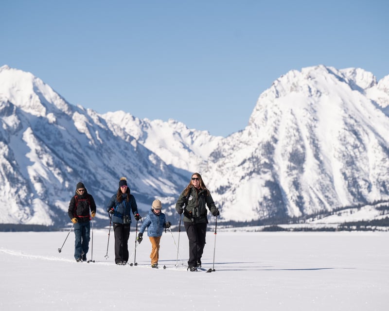 Naturalist-Guided Cross-Country Ski Tour in Grand Teton