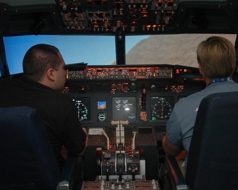 Boeing 737 Flight Simulator in Anaheim