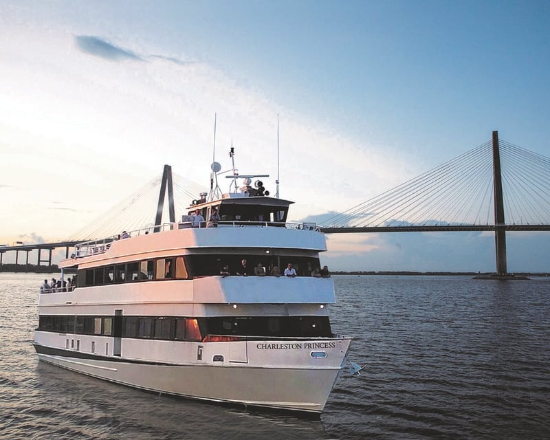 Cruise Charleston Harbor With Live Music & BBQ Buffet