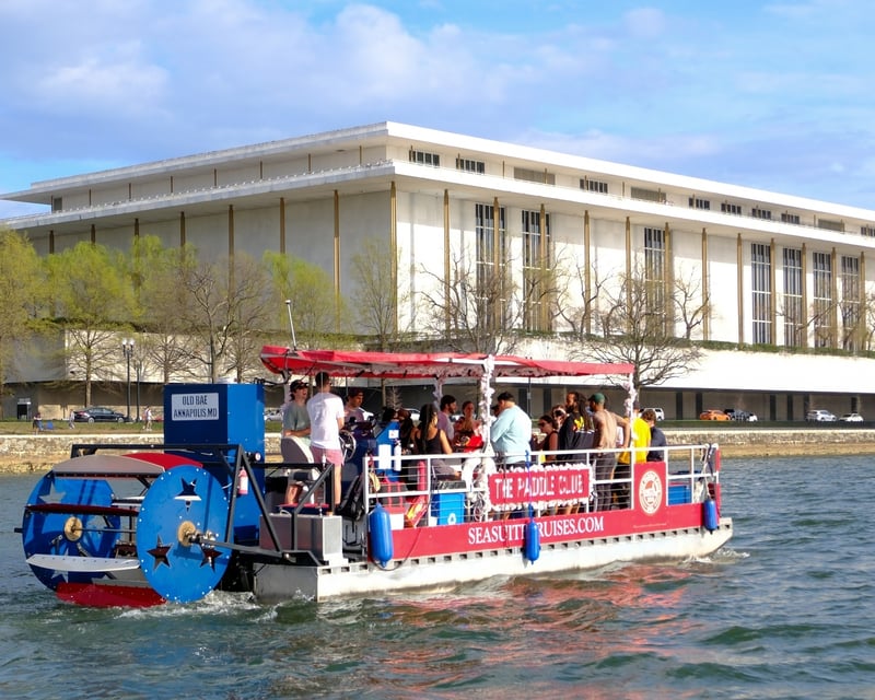 Private Pedal Boat Party Cruise in Georgetown, DC