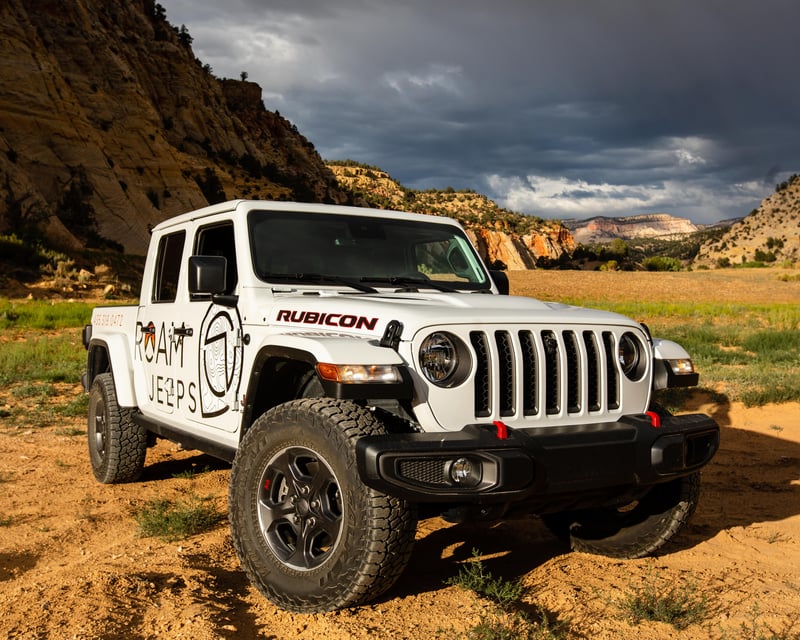 Jeep Rental in Kanab for National Parks & Off-Road